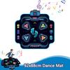 92x88cm Electronic Dance Mat Multi-Function Dancing Blanket with 2 Modes&9 Levels Kids Floor Music Blanket Educational Toy Gifts