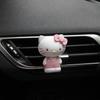 Cute Cartoon Hello Kitty Couple Doll Car Aromatherapy Car Air Conditioner Air Outlet Fragrance Fancy Fragrant Stone