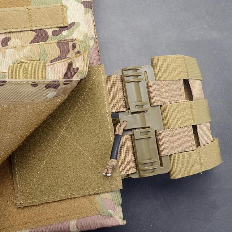 Тактический разгрузочный жилет Molle Набор пряжек быстрого сброса Быстрорегулируемые боковые ремни Поясная сумка-жилет Регулируемые ремни