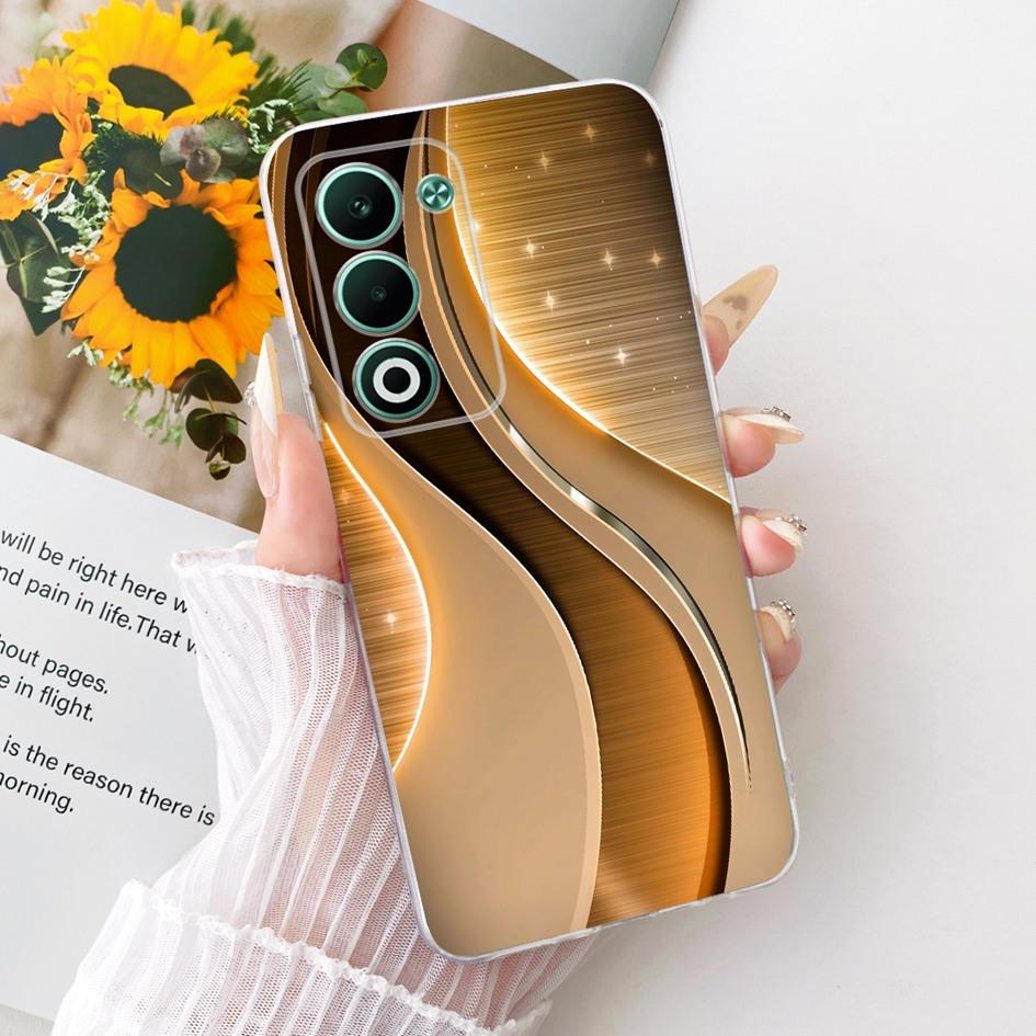 Прозрачный чехол для OPPO A5 4G Чехлы CPH2727 Новый модный Лимонный Бантик Fundas Мягкая Силиконовая Крышка Для OPPO A5 A5x 5G A5M Ракушки