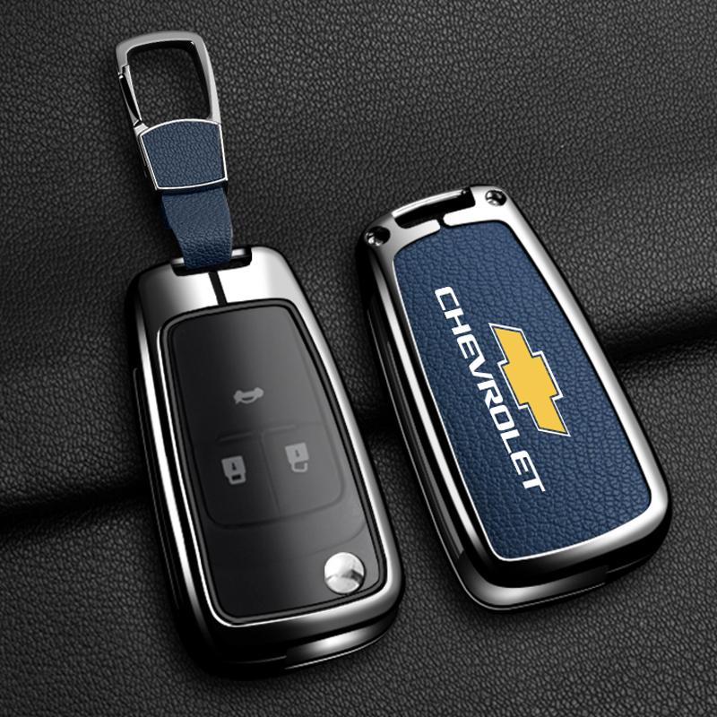 Для Chevrolet Onix Equino Orlando Cruze Spark Sonic Camaro Volt Bolt Trax Malibu Blazer Traverse Seeker Алюминиевый Чехол-Крышка для Автомобильного Ключа