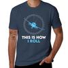 Funny Pilot Gift This Is How I Roll Airplane Aviation Aircraft Flight School TShirt Retro Graphic Print TShirt