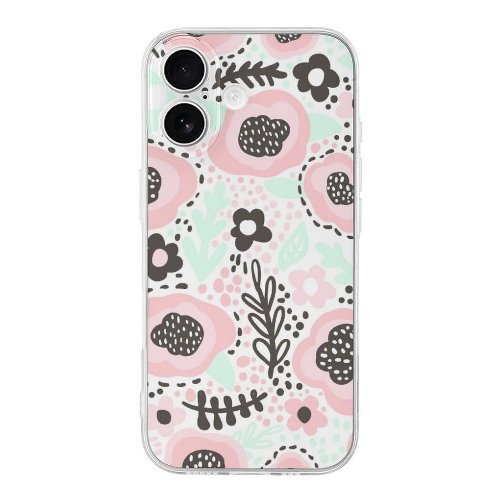 1 Pack For Iphone 17/17Air/17Pro/17ProMax Slim TPU Protective Clear Case With Shock Corners, Smooth Edges And Scratch Shield