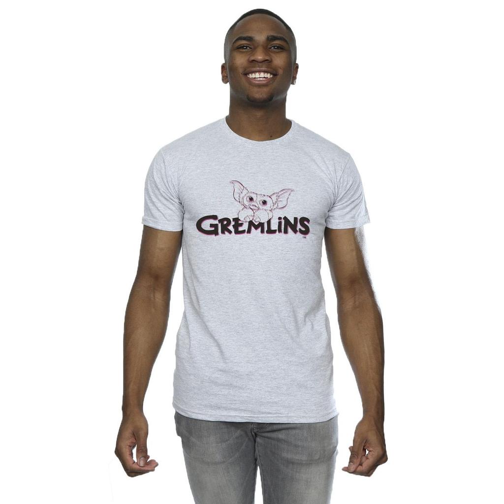 The Gremlins Mens Logo Line T-Shirt