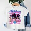Новая 2026 K-Pop Футболка с мультяшными мальчиками Demon Hunters Saja с круглым вырезом, с принтом, модный повседневный топ, детская футболка, детская одежда