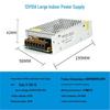 220V to 24V/12V/5V DC LED Power Supply Transformer for LED Strips, 2A/5A/10A/15A/20A