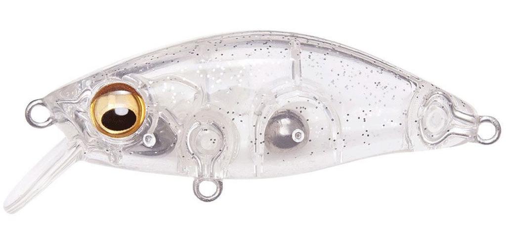 Megabass Fat Beagle SS 43 мм 4,2 грамма Тонущая приманка Прозрачный серебристый (0461)