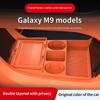 Подходит для 2026 Geely Galaxy M9 Силиконовый ящик для хранения Держатель для очков для нижней зоны центральной консоли Автомобильные аксессуары Детали интерьера