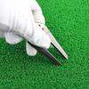 Golf Divot Tool Reusable Non-fading Mark Tool Zinc Alloy Golf Pitchfork Golf Training