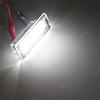 For Mercedes Benz Smart Fortwo W450 W451 W453 Coupe Convertible Cabriolet Carossblade 2PCS LED License Number Plate Light Lamps