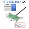 GTRIC Capacitive Proximity Sensor Square Matrix Switch CBN5-F46-E0/1/2/3 12-24V DC 3-wire NPN PNP NO/NC Sensing Distance 5mm