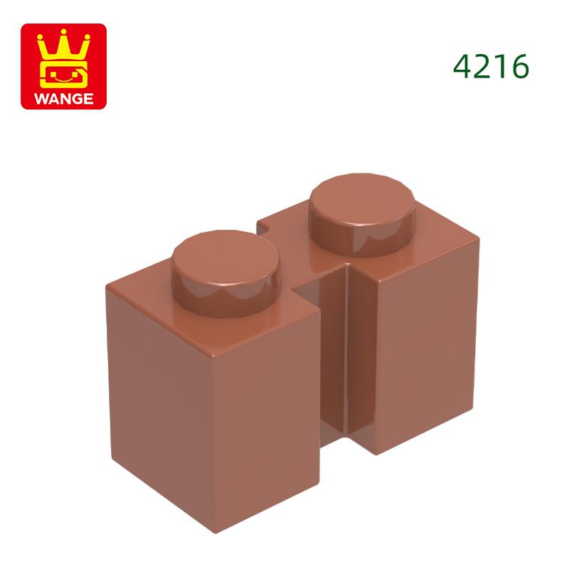 129 шт./лот № 4216 Модифицированный 1x2 с пазом Кирпич Moc Цветные Аксессуары Совместимо с featuring Блок DIY Детская Игрушка Детали для Сборки