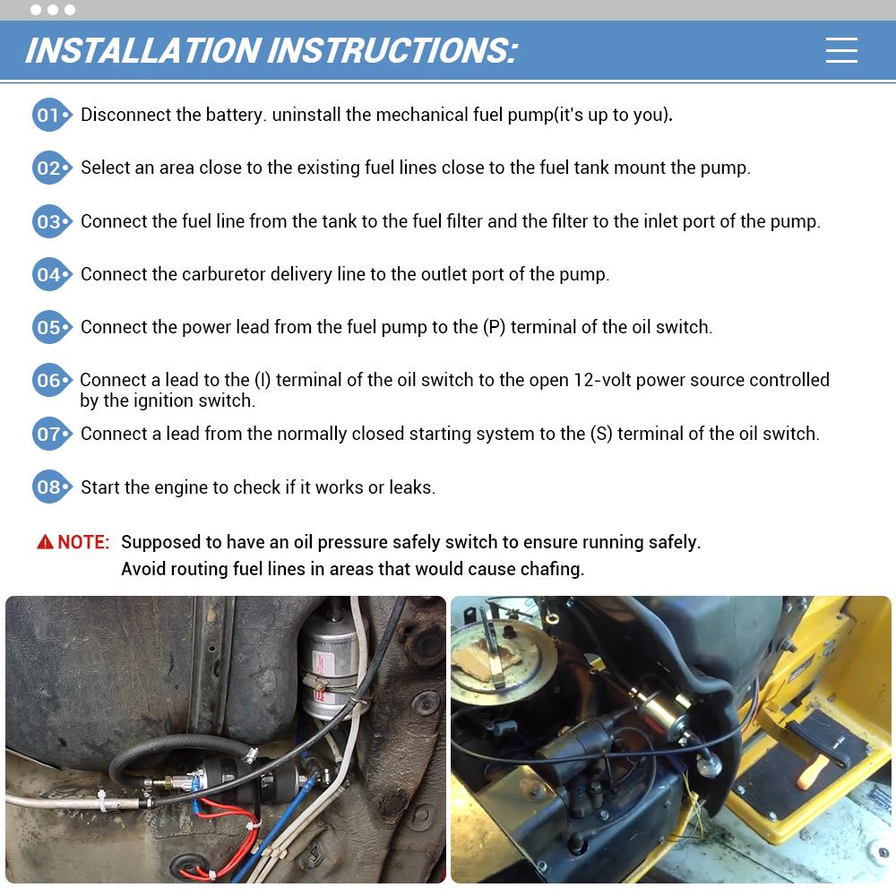 3 цвета универсальный 12 В 24 В электрический топливный насос болт низкого давления крепежный провод бензиновый дизельный бензин HEP-02A для автомобиля карбюратор мотоцикл квадроцикл