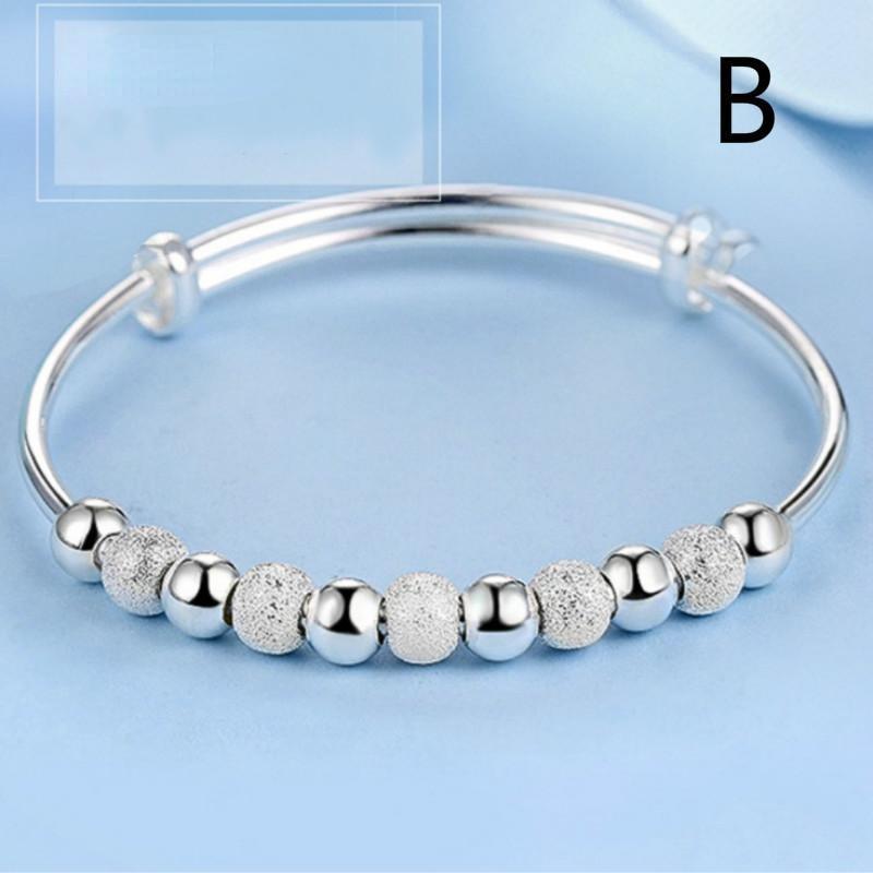 Женский браслет из бисера, посеребренная бронза, модные украшения на удачу