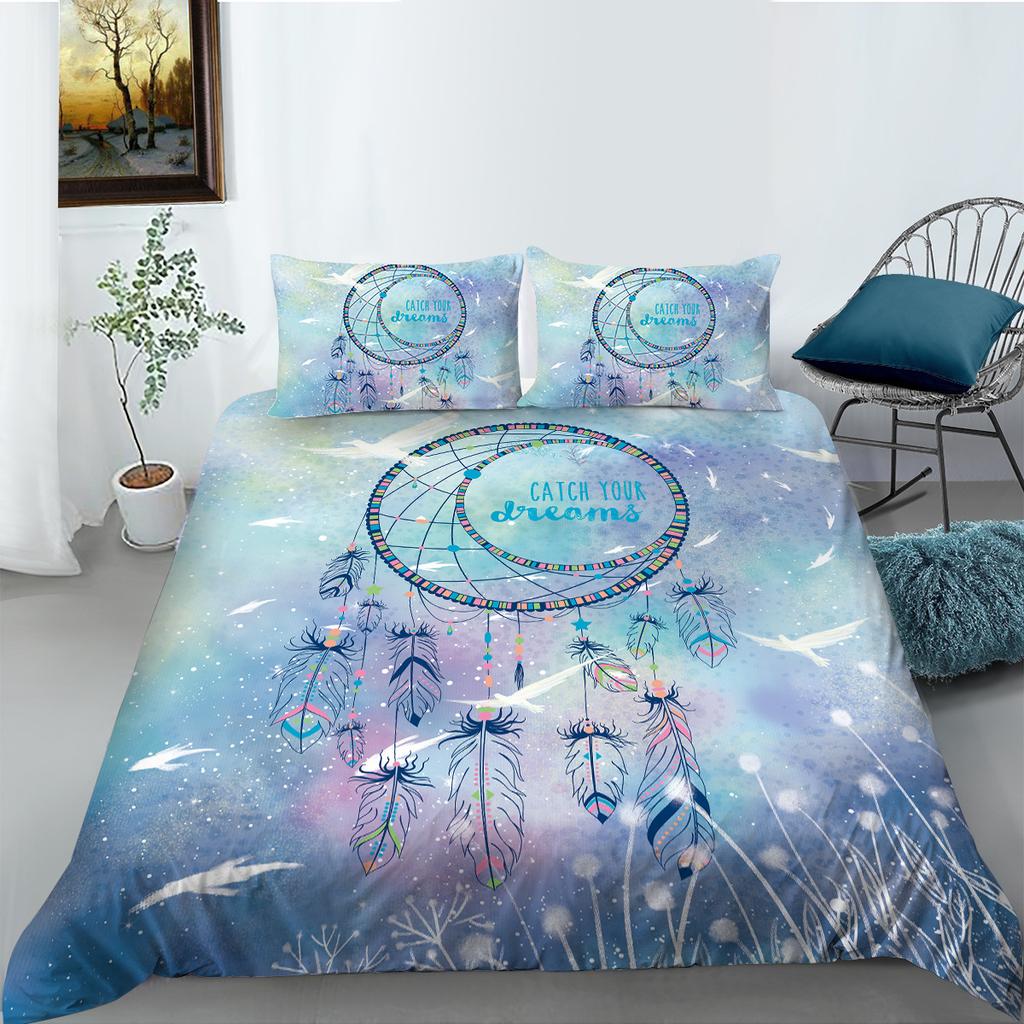Dream Catcher Series Bedding Two Or Three Pieces 3D Digital Printing Polyester