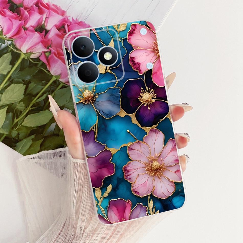 For Realme Note 80 2026 Cute Flower Butterfly Cat Painted Case For Realme Note80 RMX5388 Soft Silicone TPU Phone Cases