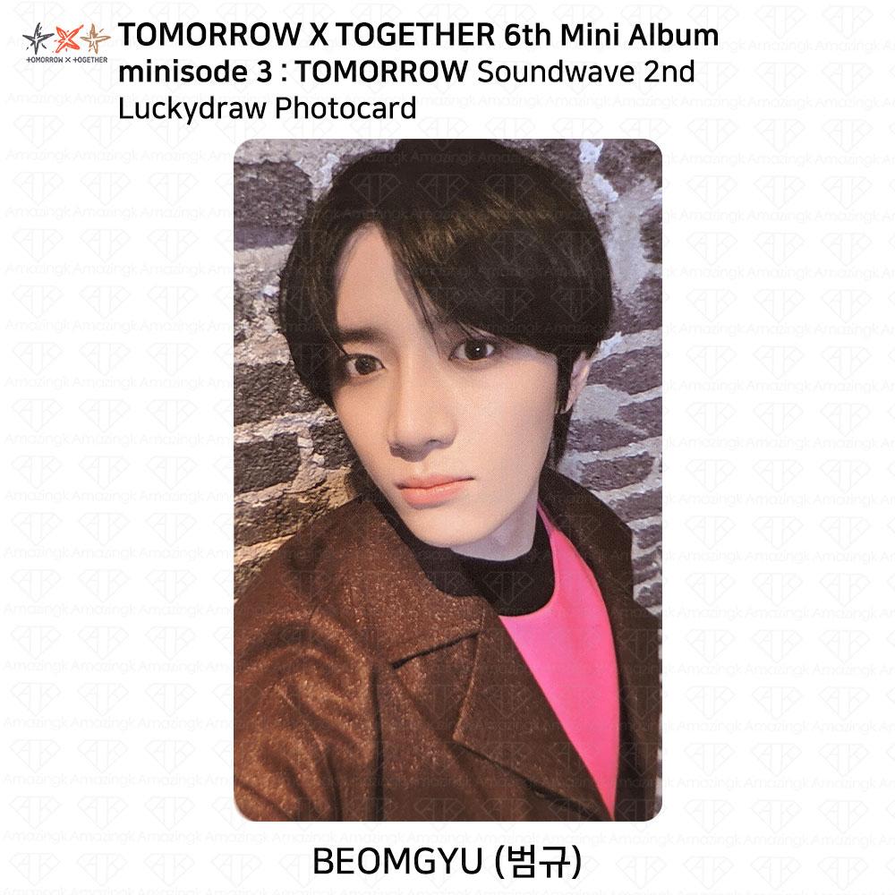 TXT Завтра X Вместе, мини-эпизод 3: Фотокарточка с розыгрышем удачи ЗАВТРА KPOP