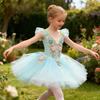 Пачка балетная с пайетками Цветы Платье принцессы Мода Детское балетное платье Детское для девочек