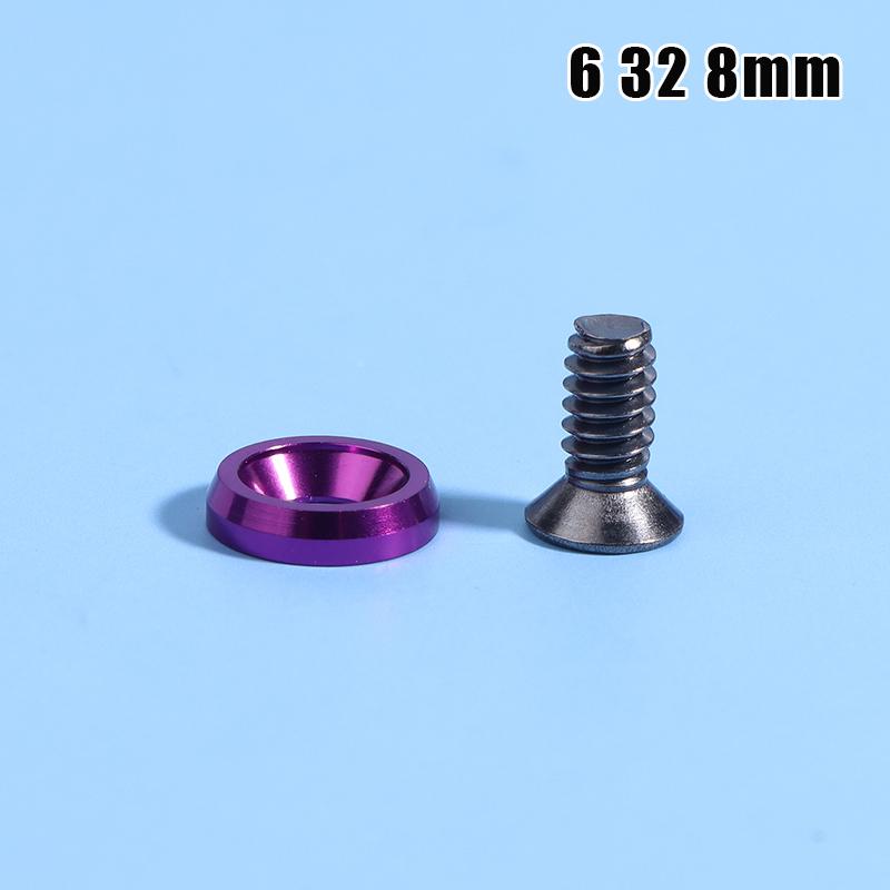 1Pc M3 6#32 6Mm 8Mm Screw +1 Washers Computer Pc Case Beautification Screws For Motherboard Power Supply Graphics Card