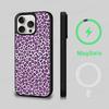 Leopard Cheetah Print Phone Case Magnetic Case For IPhone 16 14 13 12 11 15 Pro Max Plus For Magsafe Wireless Charge Cover