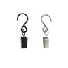 50X Shower Curtain Hooks Hangers Clip Rings Spring Clamps Peg Pin Convenient Home Hotel Window Accessories Replacement