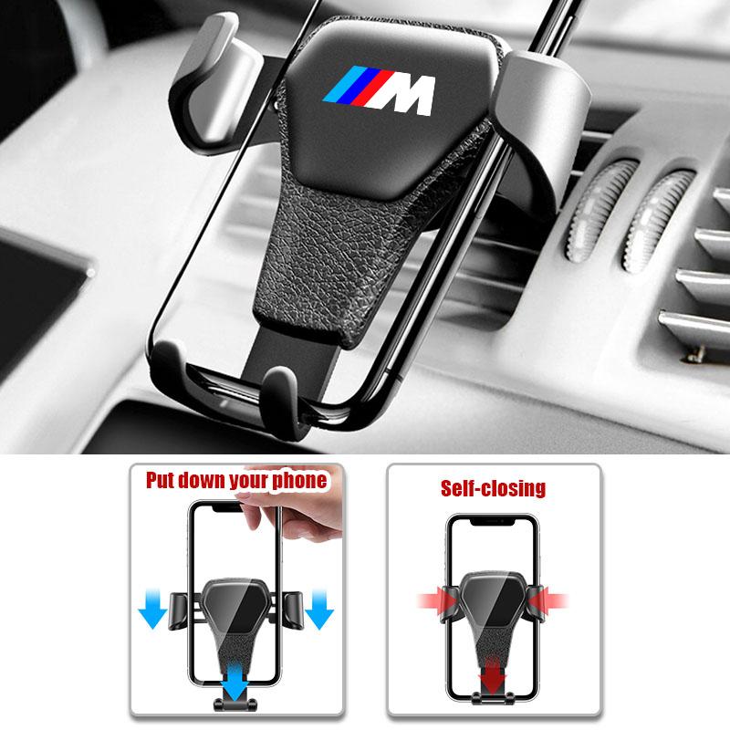 BLP1 Car Phone Holder Air Outlet Clip For BMW M Performance E46 E90 F10 F30 X3 F20 E60 E70 E39 E36 E87 X7 E92 E91 E28
