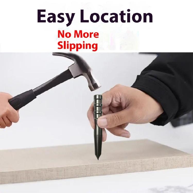 Профессиональный автоматический кернер Сверхпрочный стальной пружинный инструмент для кернения центральных отверстий для металла, дерева, стекла