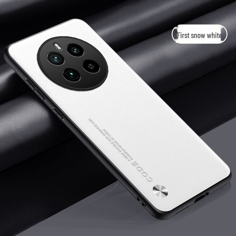 Realme GT5 Pro Case: Leather Protective Cover for GT Neo5se - Plain Design, Kevlar Material, Fits Realme GT5/3.