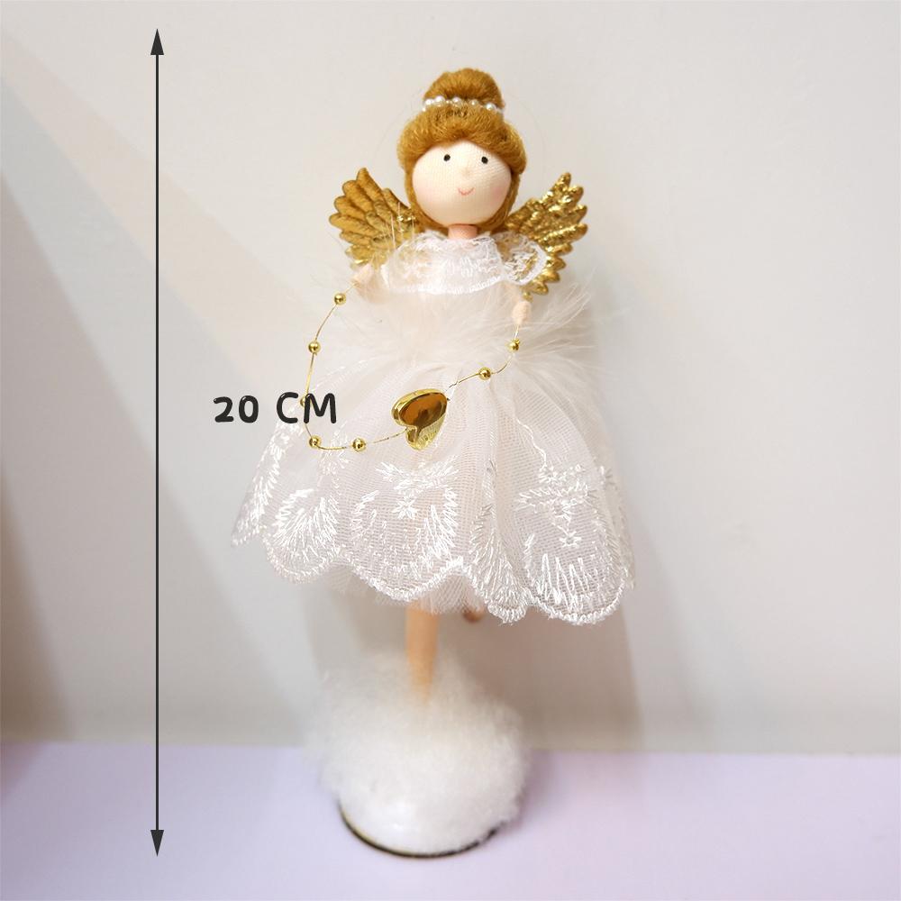 Рождественские украшения, кукла-ангел, игрушка, подвесной кулон, елочные украшения, рождественские украшения для дома, Новый год