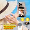 Smartphone Magnetic Monitor Screen Projector Phone Rear Camera Selfie For Vlog Live Stream Video Recording For Android iPhone