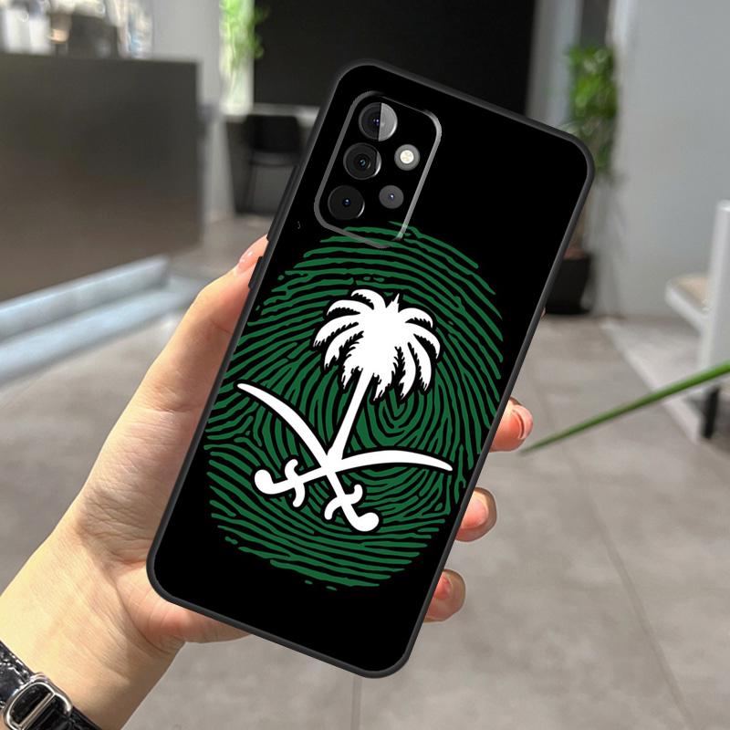 Чехол Флаг Саудовской Аравии для Samsung Galaxy A52 A32 A12 A56 A36 A54 A34 A14 A05 A16 A26 A13 A33 A53 A15 A35 A55