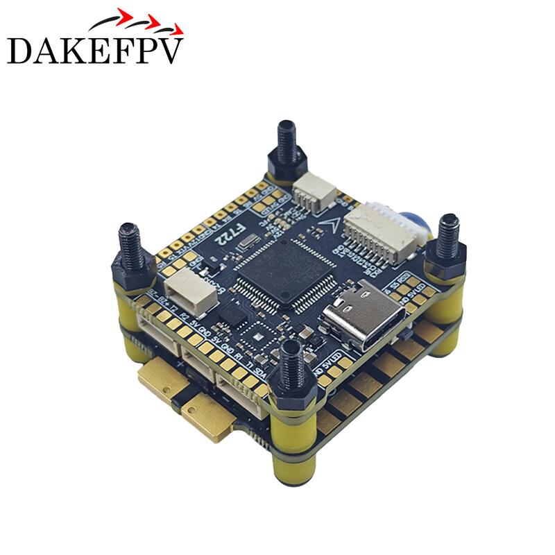 Полетный контроллер F722 и стек регуляторов скорости 100A от DAKEFPV