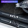Наклейка на порог автомобиля Устойчивая к царапинам Защитная полоса Для KIA EV6 Stinger RIO Sorento Picanto Ceed K5 Sonet Forte Cerato Niro