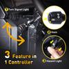 For 2017-2025 Can-am Maverick X3 MAX UTV Turn Signal Kit with 110dB Horn, Pre-Wired, Plug and Play SXS ATV Blinker Universal OEM