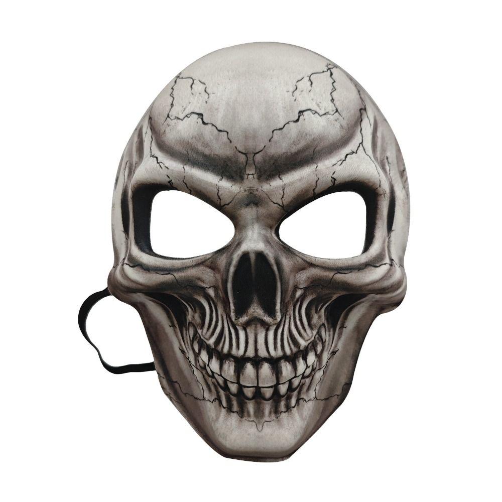 3D Skull Face Cover Soft Ghost Skull Mask Horrible Halloween Mask Party
