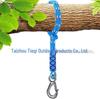 Stainless Steel Heavy-Duty Hook & Loop Hammock Chair Straps - Outdoor Swing & Yoga Suspension Ropes