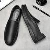 Fashion2024 Leather Men Casual Shoes Italian Men Loafers Moccasins Slip On Men's Flats Breathable Male Driving Shoes Handmade Footwear