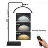 Portable Half Moon Beauty Lamp Embroidery Nail Art LED Eye Protection Light Beauty Salon Professional U-shaped Floor Light