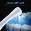 Teeth Polisher Electric Dental Tarter Remover 5 Mode Tooth Polisher Calculus Plaque Stains Removal Tooth Cleaning Tool LED Light
