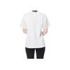 adidas Футболка Neo Casual Sports с круглым вырезом и коротким рукавом, с заниженной линией плеч, женская, белая DU2373