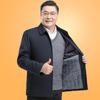 Men's Spring & Autumn Casual Business Jacket for Middle-aged & Elderly