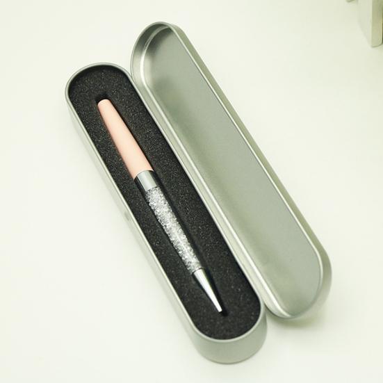 Пенал стильный прочный защитный ящик для канцелярских принадлежностей гладкий край долговечный металлический ящик для ручек для дома