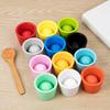 1 Set Wooden Color Sorting Cup Fine Motor Skills 12 Colors Man Ball Matching Game Toddler Boys Girls Educational Rainbow Man Ball Sorting Toy