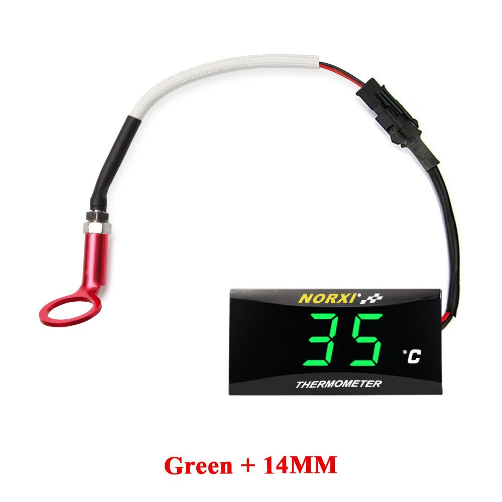 Датчик температуры головки цилиндра мотоцикла norxi mini квадратный цифровой прибор влажность для мотоцикла nmax125