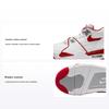 Кроссовки Air Flight 89 GS Alternate 89 Kids белые огненно-красные HF0406-101