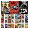 Винтажный металлический постер мотоцикла Norton, ретро-доска, настенная живопись, тарелка, декор для бара, гаража, винтажная жестяная вывеска, домашний декор, постер
