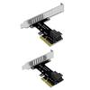 Адаптер PCI E To SFF-8643 PCI-EX4/X8/X16 PCIE X4 To SFF8643 Карта расширения Адаптер твердотельного накопителя