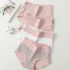4 шт. женские трусы с высокой талией модное нижнее белье с принтом для девочек трусики resemme Lingerie