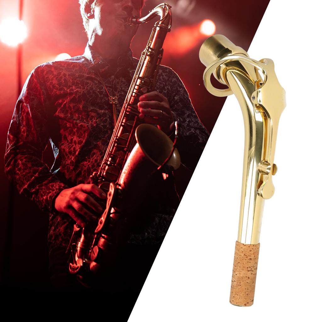 Alto Saxophone Neck Brass Bend Neck Sax Replacement Part Sax Accessory