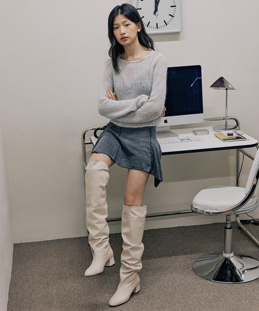 The Johi Maeve Knee-High Boots_2.5Cm, 5Cm (A Type)